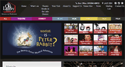 Desktop Screenshot of oldlaundrytheatre.co.uk